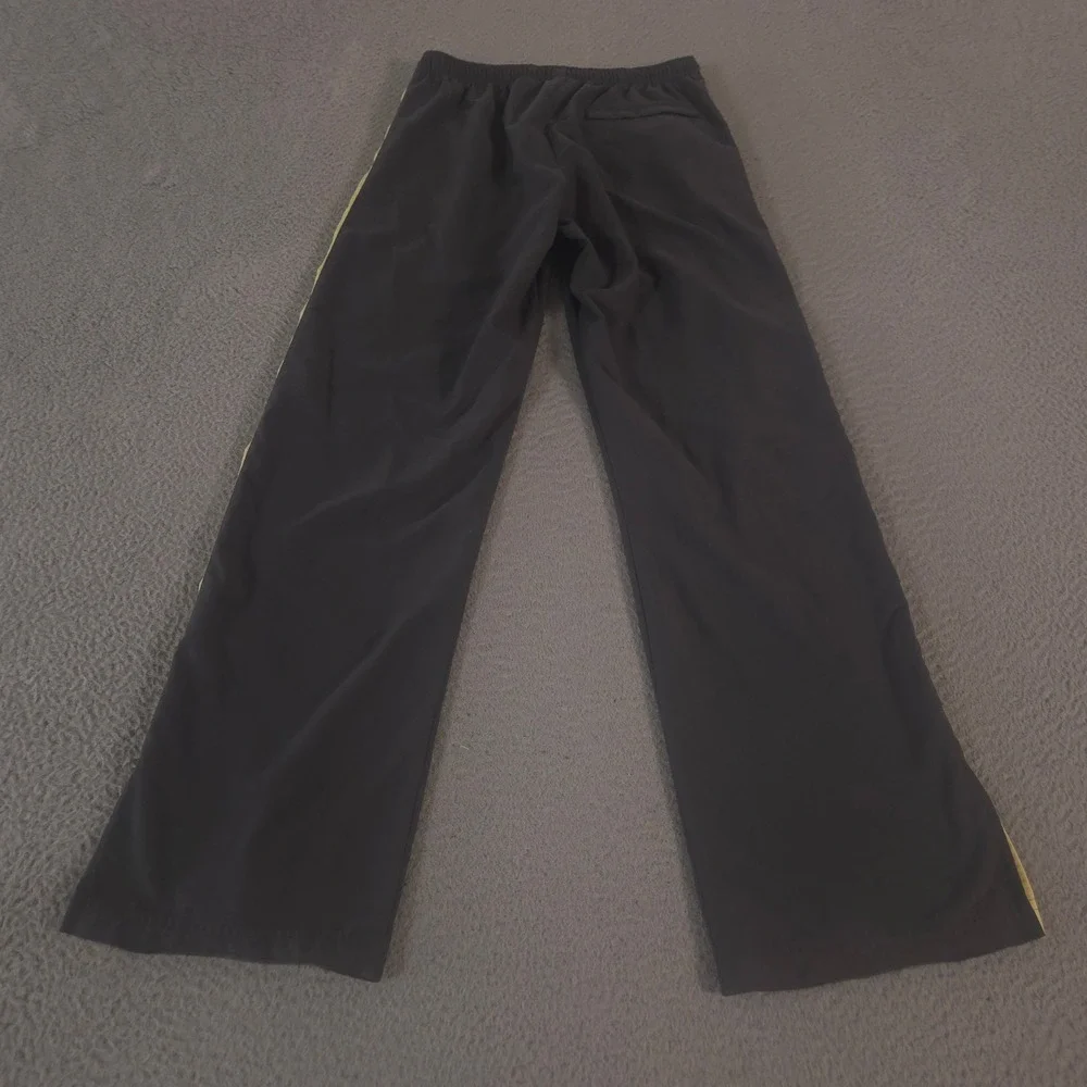 VINTAGE Nike Pants Womens Small Multi Side Stripe Straight Leg Track Workout 00s